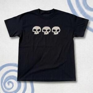 Black Skull Graphic Tee